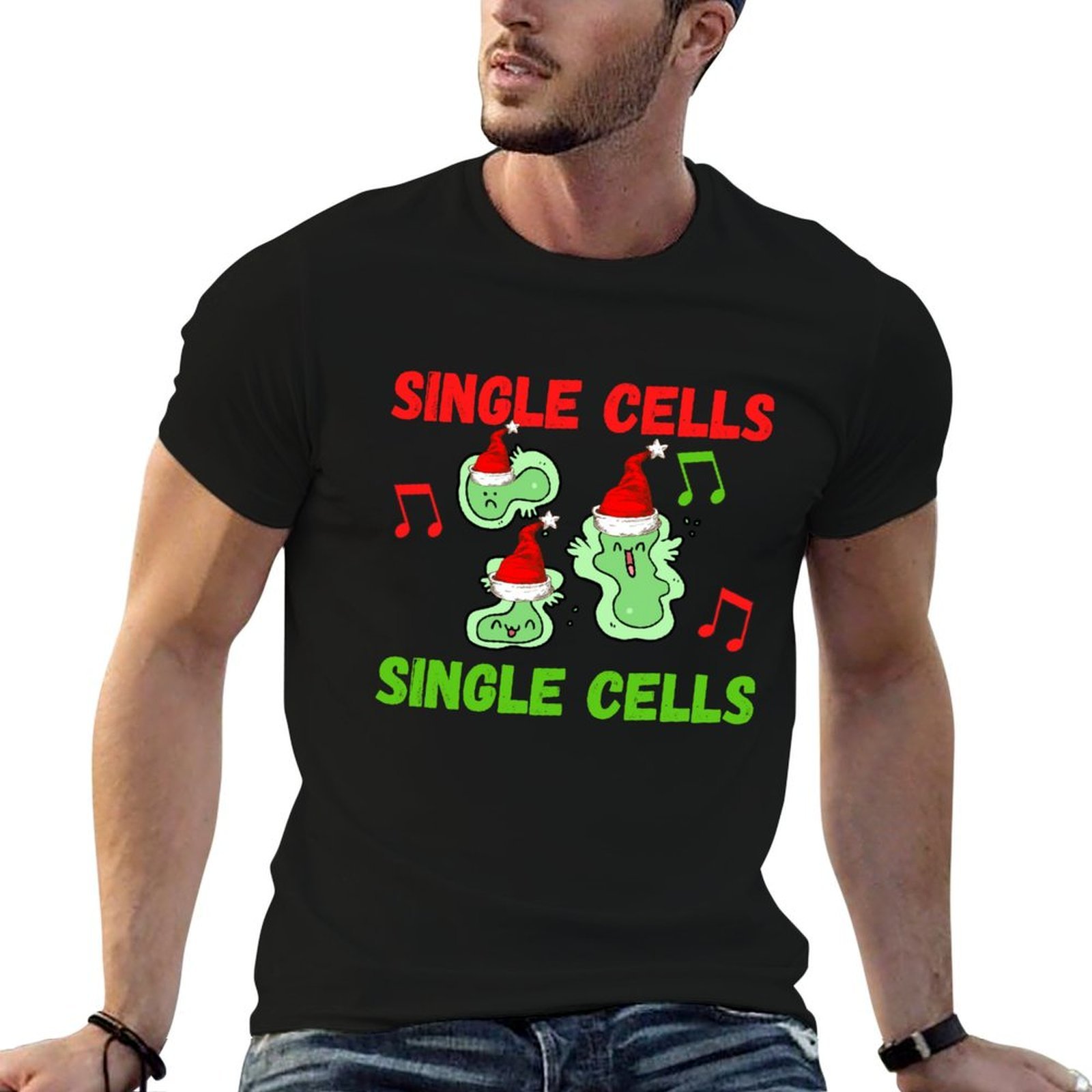 Medical Lab Research - CHRISTMAS SINGLE CELLS SINGLE CELLS FUNNY