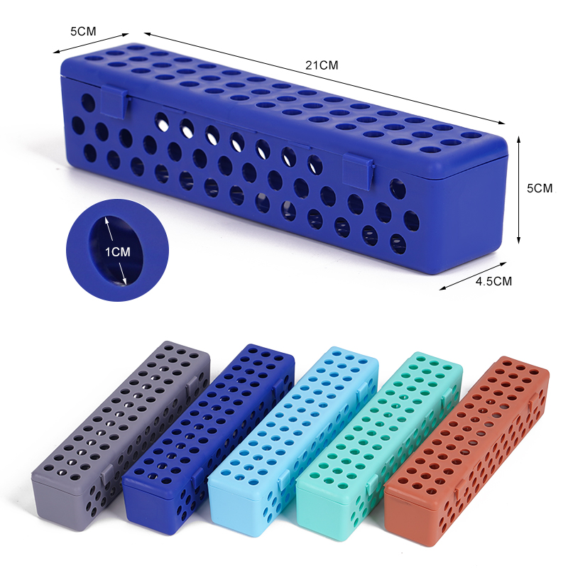 Autoclave Sterilizer Dental - Plastic Dental Instrument Sterilization Box Perforated