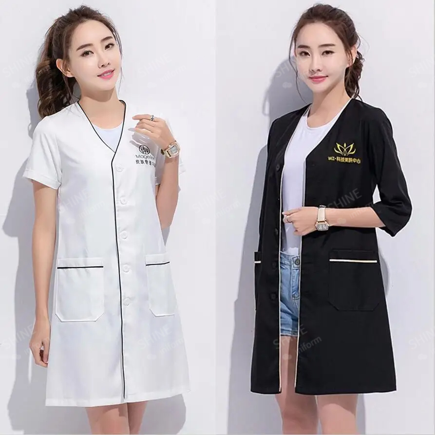 beauty uniform beautician Cust - Medical Lab Management review and price
